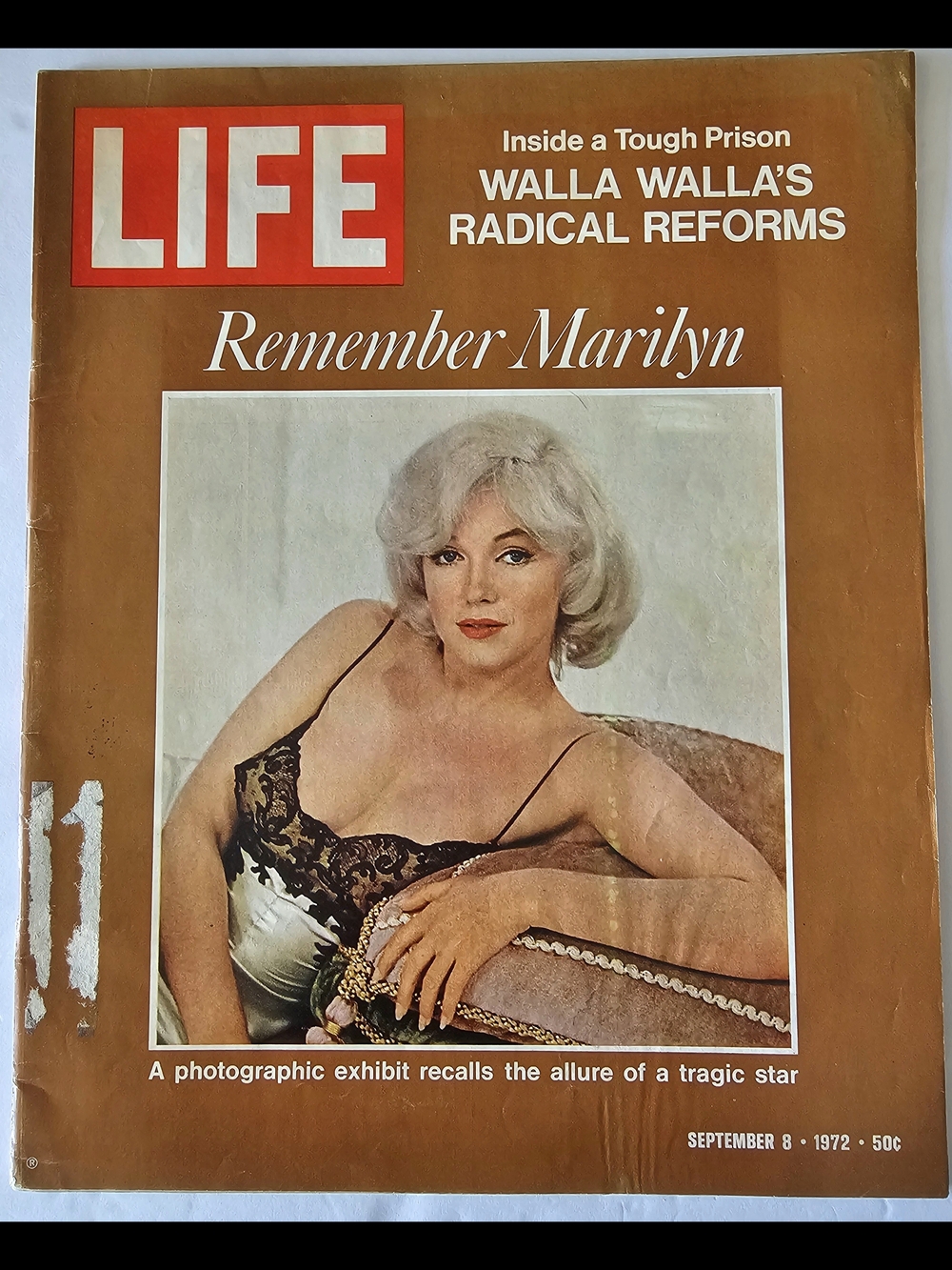 LIFE Magazine September 8, 1972 "Remember Marilyn" Cover